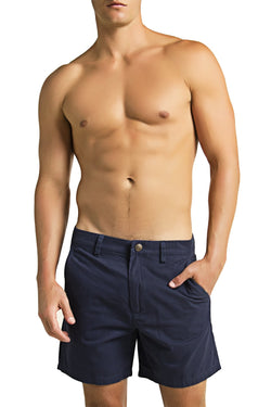 Trend Indigo Washed Chino Short thumbnail 1