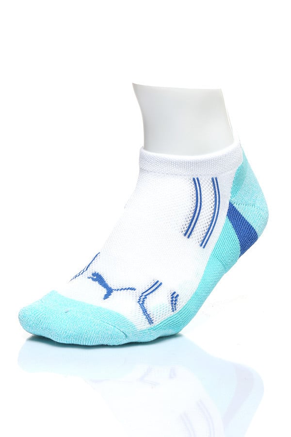 Puma White Pastel Low-Cut 3-Pack Socks