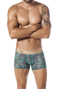 Clever Green Flowery Touch Boxer thumbnail 1