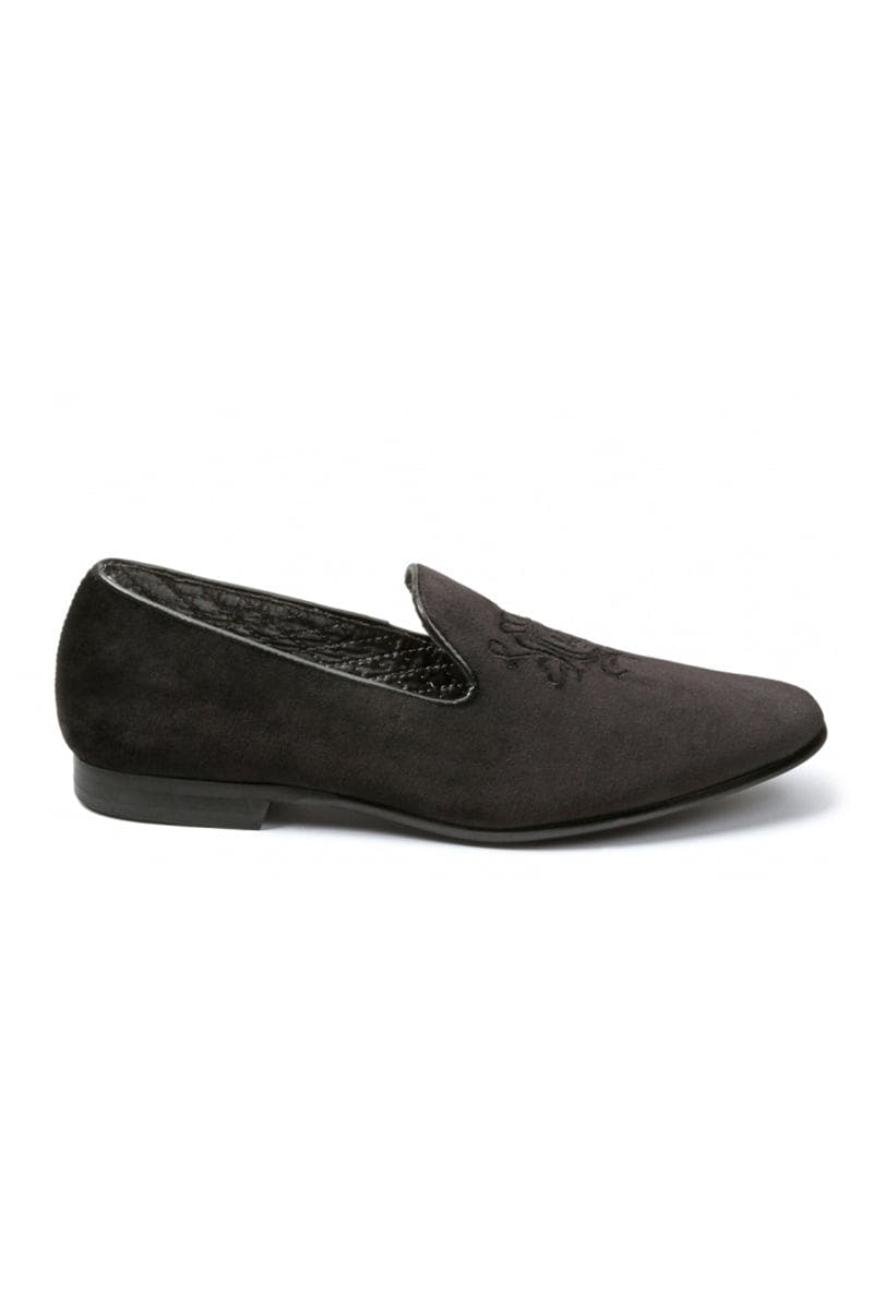 Giorgio Brutini Black Cress Slipon