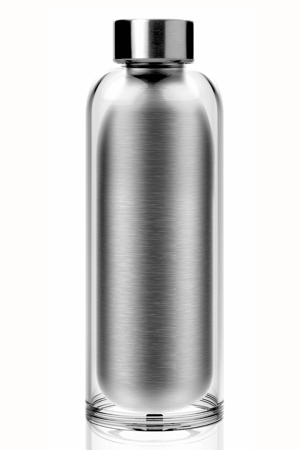 Kenneth Cole Reaction Silver Downtime 17-Oz. Water Bottle