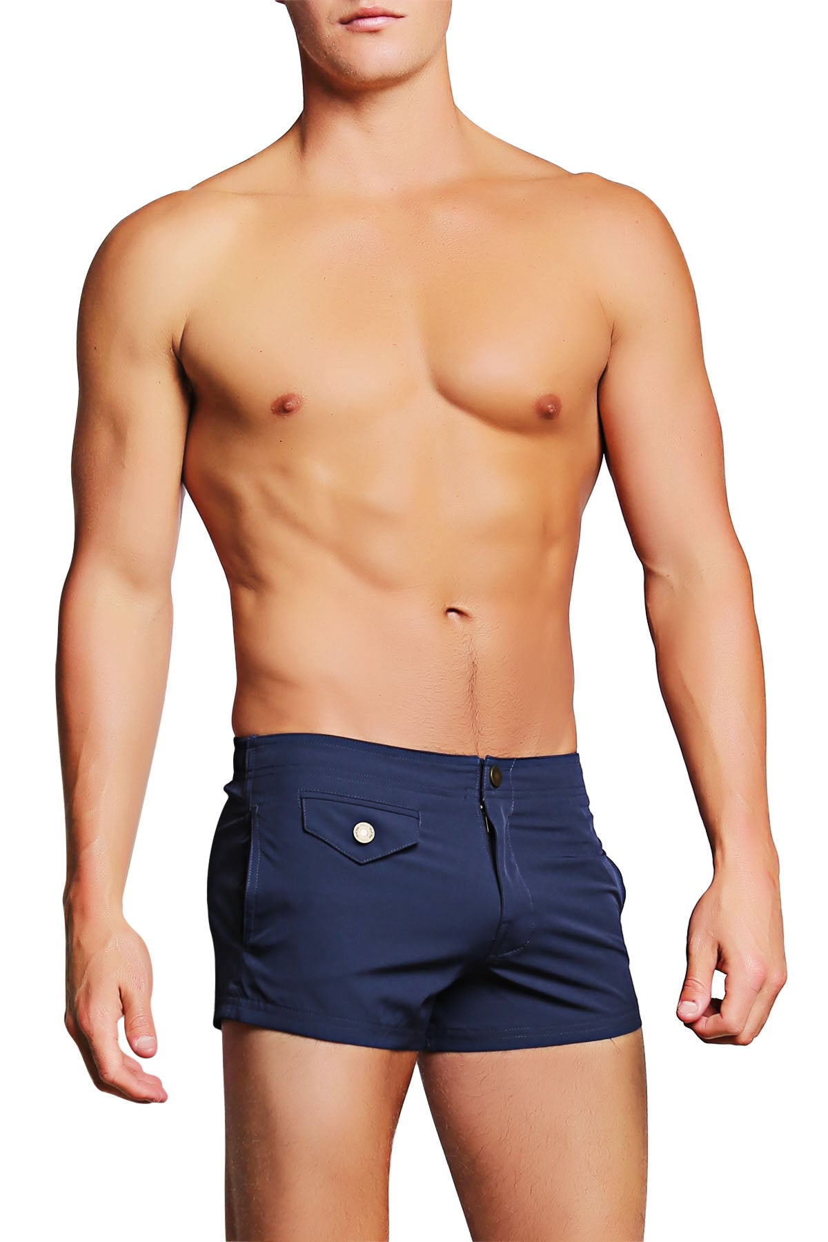 PoolBoy Navy Shorty Short