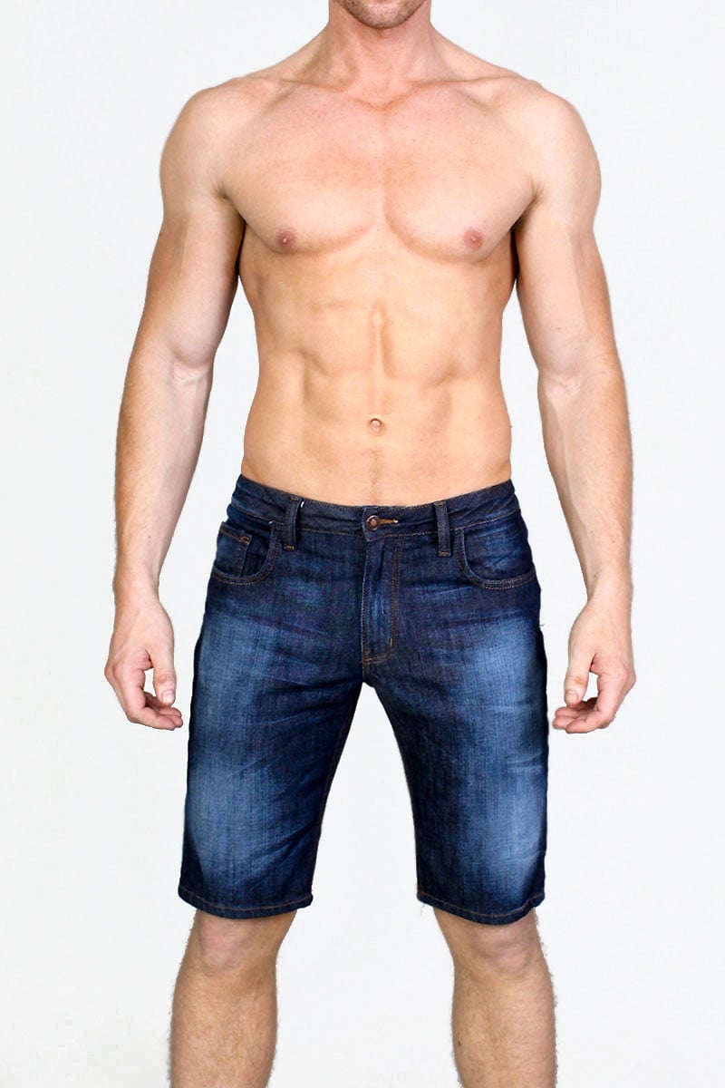 Timoteo Indigo Fade Ryan Denim Short