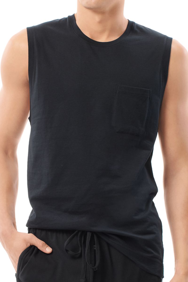 Calvin Klein Black Bold Pocket Muscle Tank