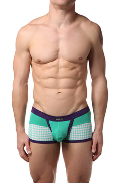 Manview Purple Checkered Trunk thumbnail 1