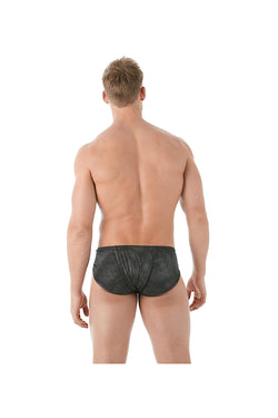 Gregg Homme Charcoal Wild West Faux Suede Loincloth Brief thumbnail 4