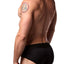 Freedom Reigns Black/Aqua-Camo Sport-Mesh Strike Brief