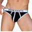 Jack Adams Black & White Varsity Mesh Jockstrap