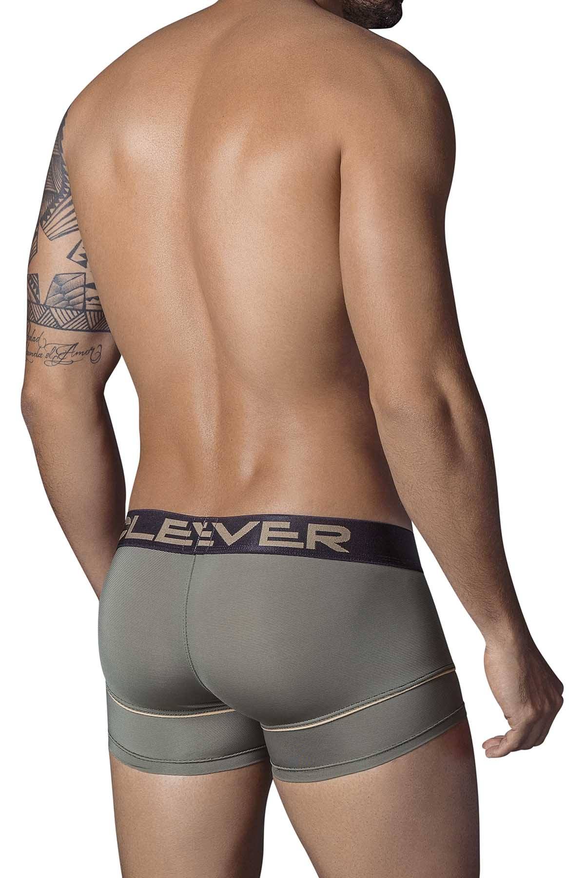 Clever Army-Green Mark Latin Boxer Brief