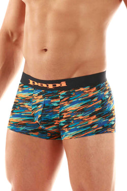 Papi Orange Abstract Microflex Brazilian Trunk thumbnail 1
