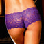 Baci Purple Lace Boyshorts