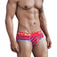 Clever Red Mayan Pantheon Piping Brief