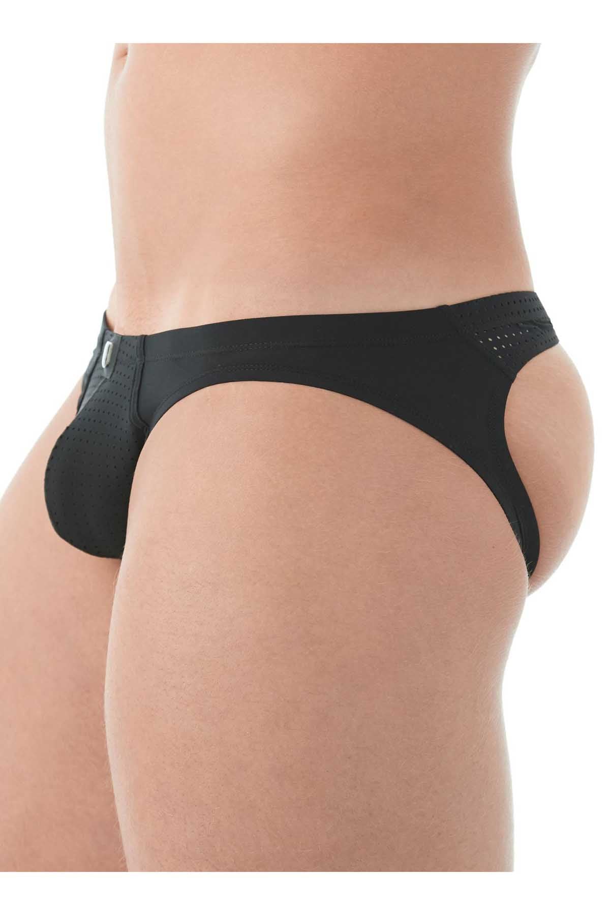 Gregg Homme Black Drive Italian Mesh Jock