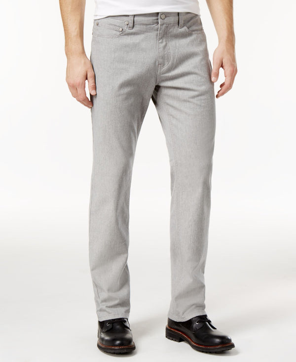 Alfani Men's Straight-Fit Gray Wash Jeans