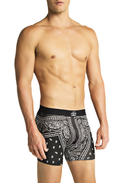 UNDZ Black Paisley Boxer Brief thumbnail 2