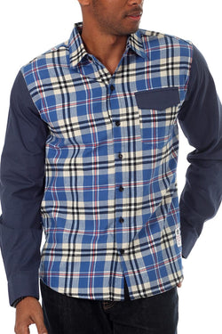 Something Strong Blue Something Wild Button-Up thumbnail 1