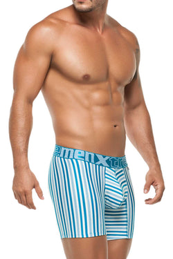 Xtremen Blue Classic Stripes Microfiber Boxer Brief thumbnail 2