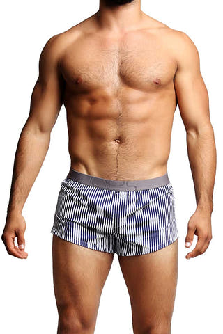 Joe's Jeans White & Navy Boxer Trunk