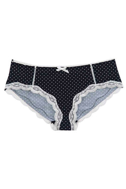 Catherine Malandrino Polka-Dot Microfiber Hipster thumbnail 1