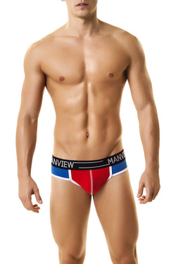 Manview Red & Blue City Boy Jockstrap thumbnail 1