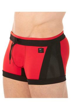 Gregg Homme Red Deep Dive Swim Trunk thumbnail 3