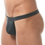 Gregg Homme Black Reveal Italian Jacquard Thong