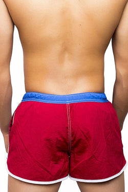 BWET Maroon Venice Swim Short thumbnail 3