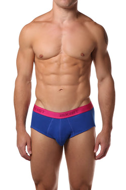 2(X)IST Dark Blue/Black/Light Blue Essential Contour Pouch Brief 3-Pack thumbnail 2