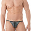 Gregg Homme Blue Break-In Zipper Mesh String