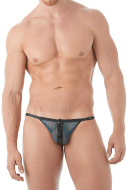 Gregg Homme Blue Break-In Zipper Mesh String thumbnail 3