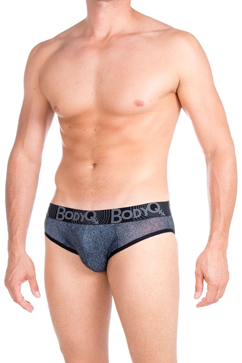 BodyQ Dark Denim Echo Jock-Brief