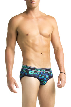 2(X)IST Dot Black Prints Brief thumbnail 2