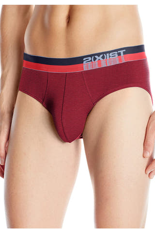 2(X)IST Red & Navy Barcode Modal No Show Brief