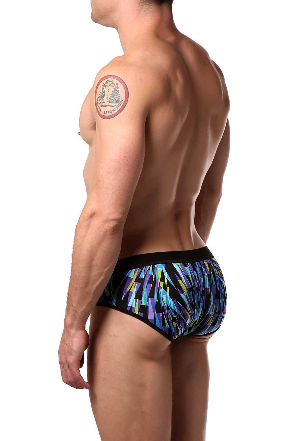 JustinCase Multi-Color Retro Brief