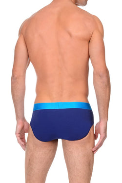 2(X)IST Blue Depth Electric Cotton Stretch Brief thumbnail 3