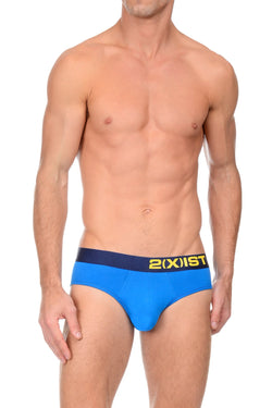 2(X)IST Blue & Blue Electric Cotton Brief thumbnail 1