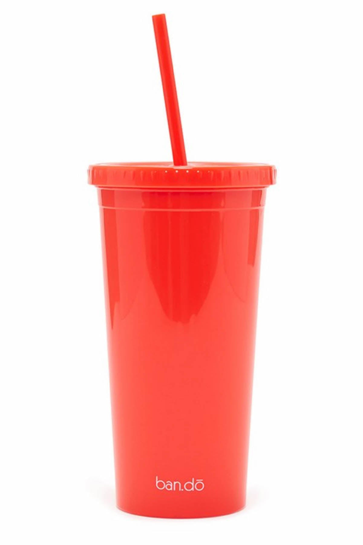Ban.do Free Refills Tumbler with Straw