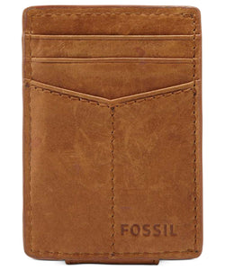 Fossil Ingram Magnetic Card Case Leather Wallet thumbnail 1