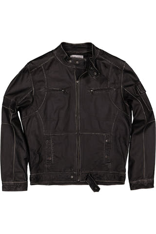 Andres Velasco Black Montana Biker Jacket