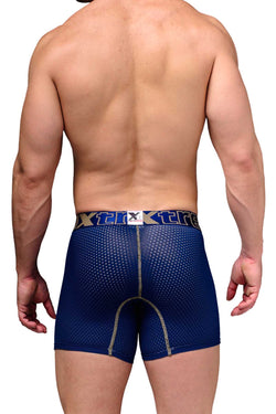 Xtremen Navy Microfiber Mesh Boxer Brief thumbnail 3