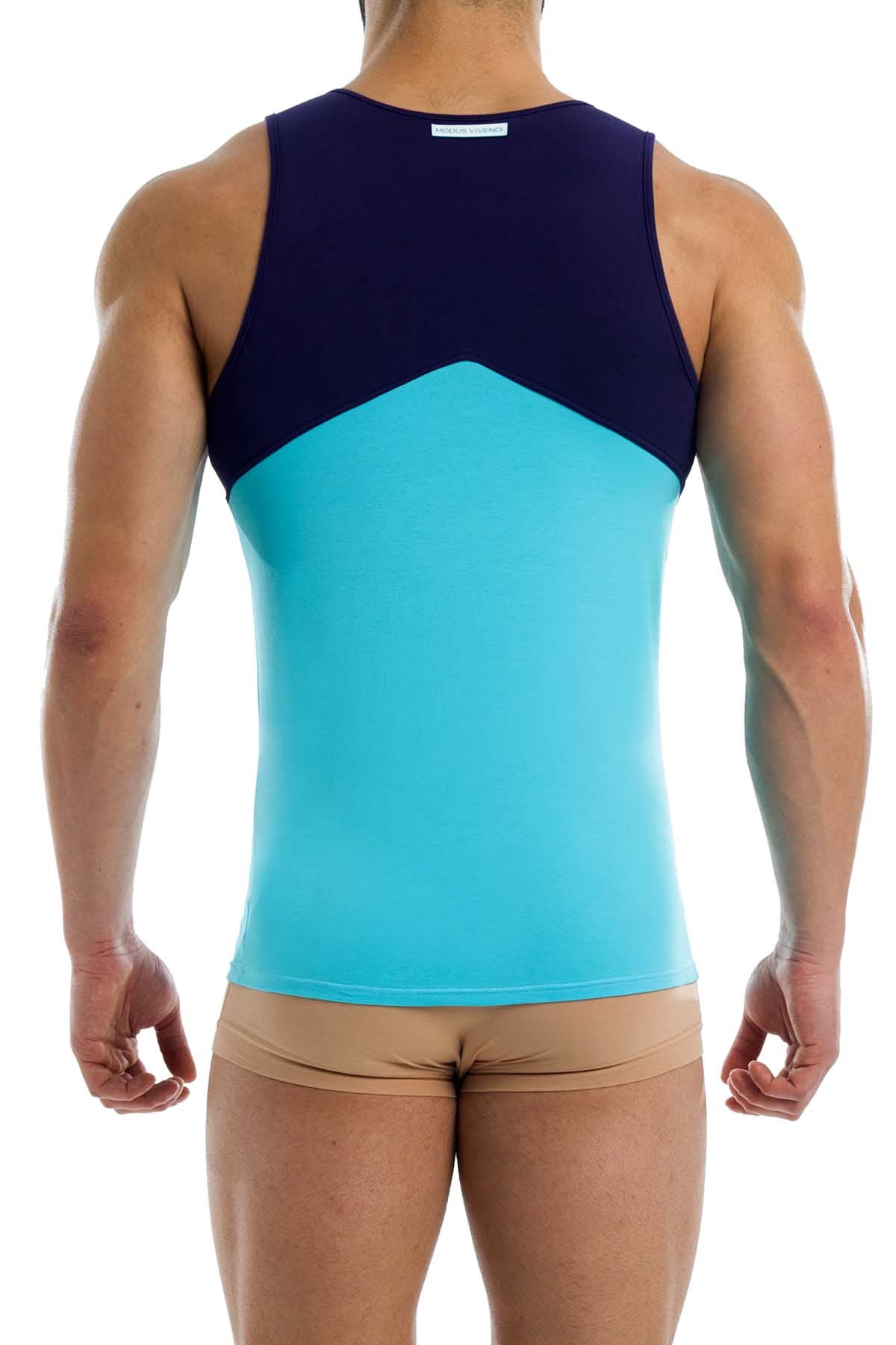Modus Vivendi Azzure Contrast Tank-Top