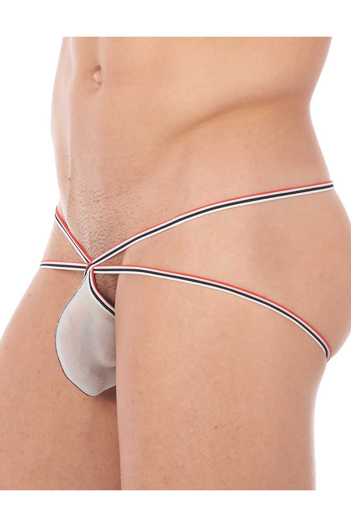 Gregg Homme White Touch Sheer Hyperstretch Mini 3-Way Jock