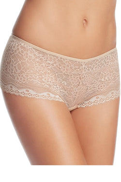 b.tempt'd Au-Naturale b.enticing All-Over Lace Boyshort thumbnail 1