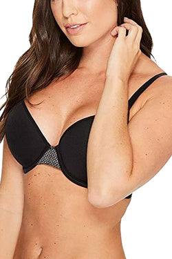 b.tempt'd Black/Grey Spectator Contour Bra thumbnail 4