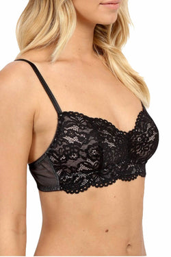 b.tempt'd Black-Night Ciao Bella Lace Bralette thumbnail 2