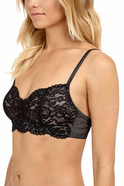 b.tempt'd Black-Night Ciao Bella Lace Bralette thumbnail 4