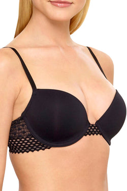 b.tempt'd Black Tied In Dots Underwire Contour Bra thumbnail 2