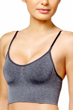 b.tempt'd Dark-Grey Heather b.splendid Seamless Bralette thumbnail 3