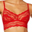 b.tempt'd Haute Red Lace Kiss Bralette