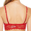 b.tempt'd Haute Red Lace Kiss Bralette